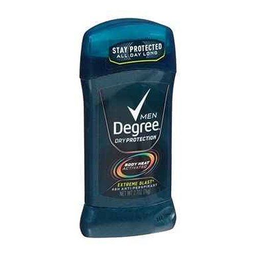 Degree Men Anti-Perspirant Deodorant Invisible Stick Extreme Blast - 2.7 oz, Pack of 6