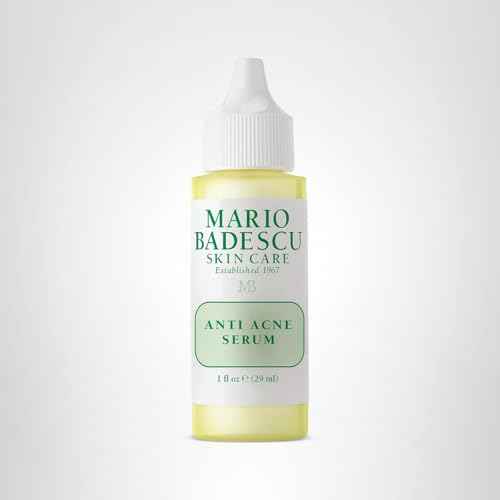 Mario Badescu Anti Acne Serum for Combination & Oily Skin | Clarifying Gel-Serum that Tackles Clogged Pores | Formulated with Salicylic Acid and Glycerin | 1 FL OZ