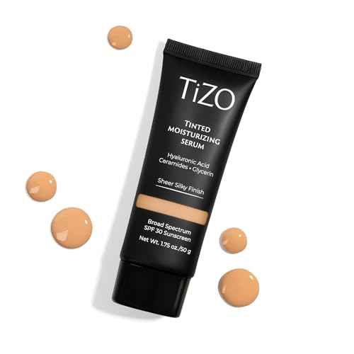 TIZO | Tinted Moisturizing Serum | SPF 30 | Shade in MEDIUM-DEEP