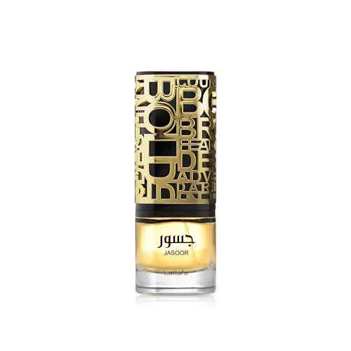 Lattafa Jasoor Eau De Parfum Spray for Men, 3.4 Ounce