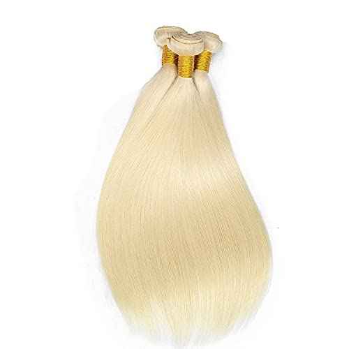 32 32 32 Inch Blonde Human Hair Bundles 613 Straight Bundle Blonde Straight 3 Bundles Brazilian Unprocessed Virgin Hair Extensions