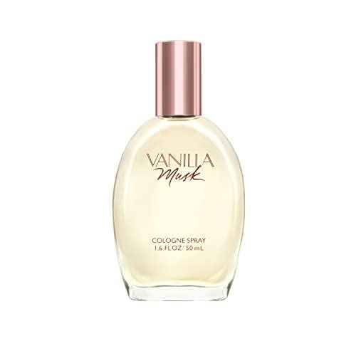 Vanilla Musk Cologne Spray, Vegan Formula, Perfume, Warm and Cozy Natural Vanilla, 1.6 oz