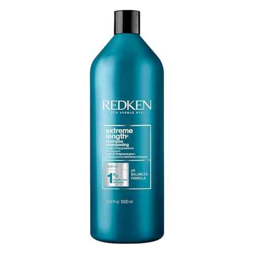 Redken Extreme Length Biotin Shampoo For Longer Hair ? Promotes Healthy Hair Growth, Strengthens Damaged Hair, Prevents Hair Breakage, Infused With Biotin ?
