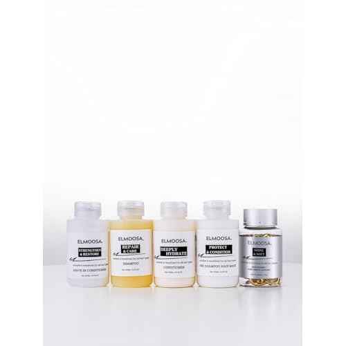 FULL SET HAIR CARE ROUTINE For All Hair Types 100ML 3.3fl.oz Pre Wash/Pre Shampoo Hair Mask+Shampoo+Conditioner+Leave In Detangler+Hair Care Oil Capsules For Women & Men