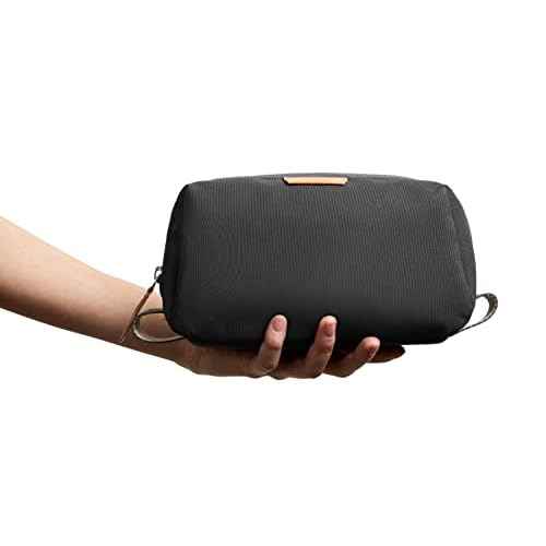 Bellroy Toiletry Kit (Unisex Toiletry Bag, Zipper Closure, Water-Resistant Lining, Toothbrush Sleeve with Magnetic Closure, Internal Mesh Pocket Organization) -Bronze