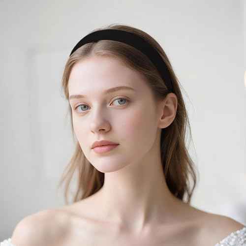 5 Pack Headbands for Women Non-Slip, Fashion Head Bands for Women's Hair, Trendy Womens Headbands, Cute Hairbands for Girls, Women's Hair Accessories - A