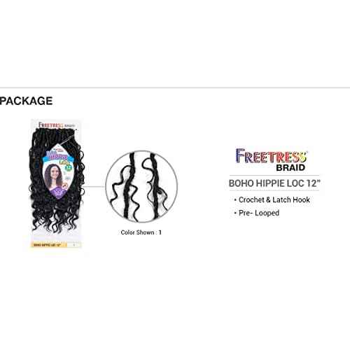 FREETRESS BRAIDS FreeTress Crochet Braids Boho Hippie Loc 12'' (5-pack, T27)