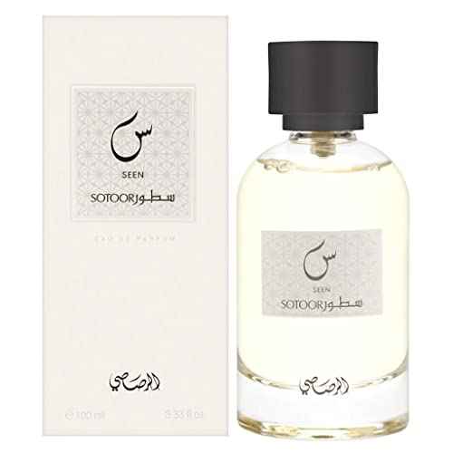 RASASI Sotoor Seen EDP - Eau De Parfum 100 ML (3.8 oz) | Elegant Unisex Fragrance | Sweet Fruity Aroma Blended with Musk and Patchouli | by RASASI Perfumes