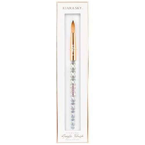 Kiara Sky EMA Liquid Monomer 16 oz and #16 Kolinsky Acrylic Brush Starter Set