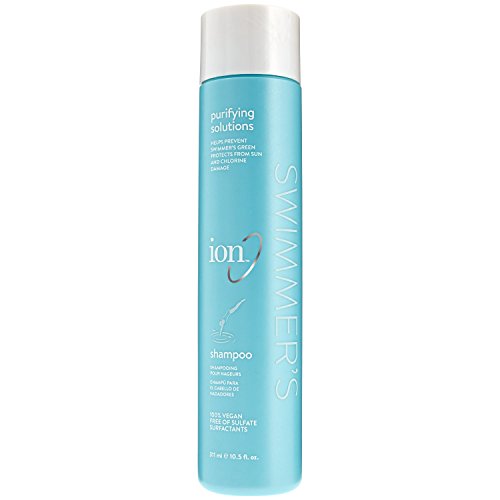 ion Swimmer's Shampoo, Removes Build-up from Chlorine and Minerals, Sulfate Free, Vegan