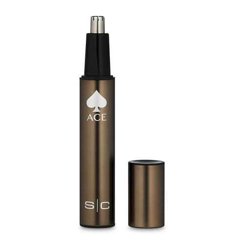 StyleCraft Ace Cordless USB-C Rechargeable Hair Trimmer & Electric Ear/Nose Trimmer with Protective Cap for Men