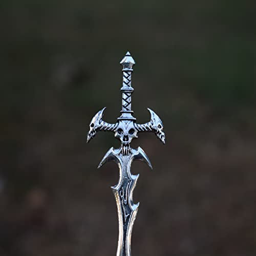 Sword Sword Hair Pin Sword Stick Pagan Amulet Spirit Hair Jewelry For Women (03)