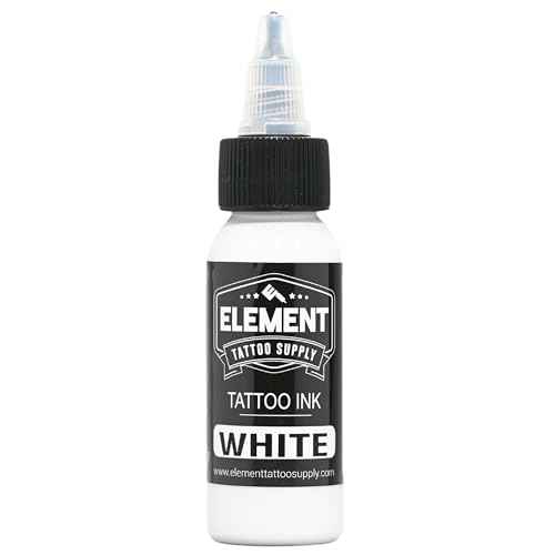 Element Tattoo Supply Greywash Tattoo Ink Set - Professional Tattooing, Light, Medium & Dark Shades, Includes Black & White Solid Inks for Outlining, Shading & Blending, 1 oz Bottle (5 Pack)
