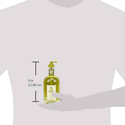 Cucina Purifying Hand Wash Coriander and Olive Tree 16.9 Fl Oz Glass Bottle by Cucina