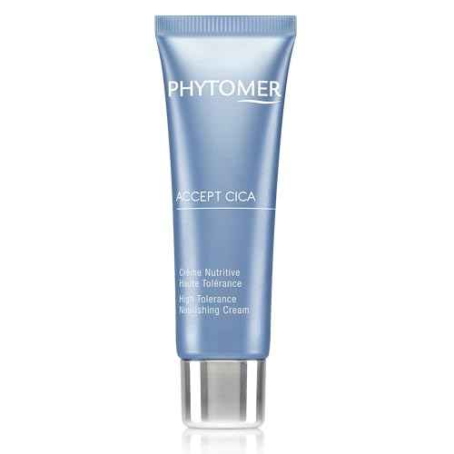 Phytomer Accept Cica High Tolerance Nourishing Face Cream | Soothing Moisturizer for Sensitive Skin to Repair & Rebuild Skin Barrier | With Vitamin B5 & Squalane | 50ml