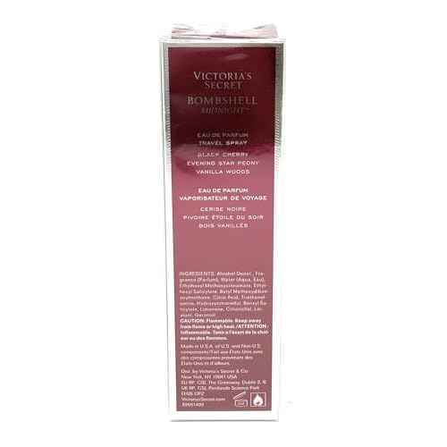 Victoria's Secret Bombshell Midnight Eau De Perfume Travel Spray .23 fl oz