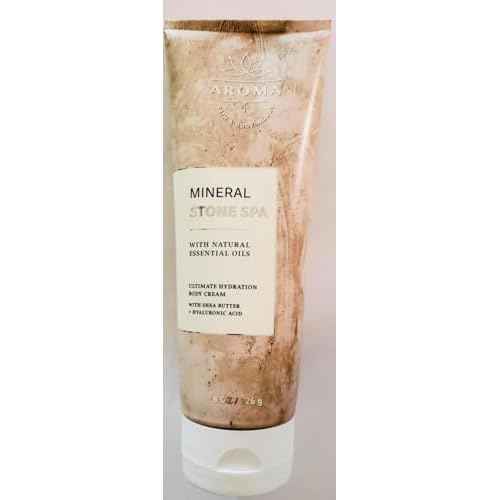 Bath & Body Works Mineral Stone Spa Ultimate Hydration Body Cream 8 Ounces Pack of 2