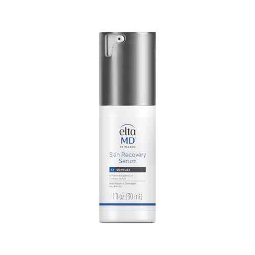 EltaMD Skin Recovery Face Serum, Redness Relief, Facial Serum Visibly Reduces Redness in 24 Hours, For Sensitive Skin, 1.0 oz Pump
