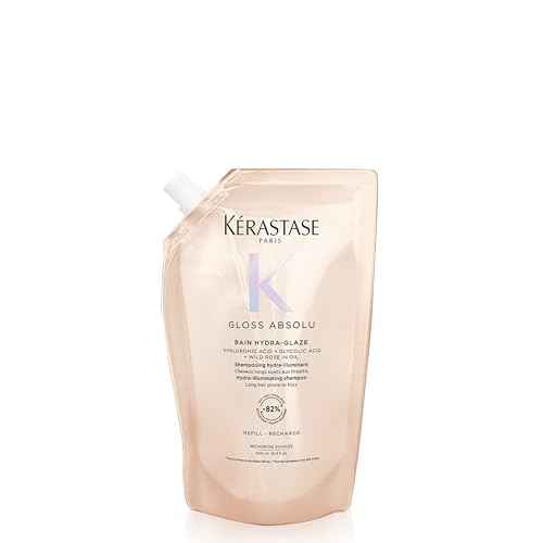 Kerastase Gloss Absolu High-Shine Anti-Frizz Shampoo - Cleanses & Reveals Ultimate Shine, for Glossy & Bouncy Hair