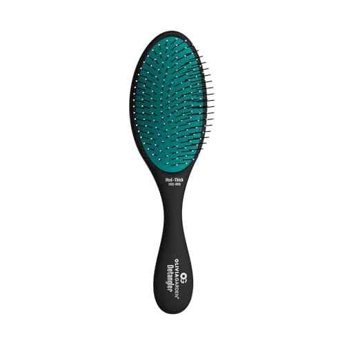 Olivia Garden OG Detangler Brush ? Removable Cushion, Gentle Scalp Massage & Detangling for Wet or Dry, Medium to Thick Hair