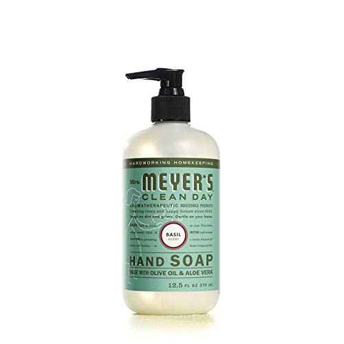 Mrs. MEYER'S CLEAN DAY Liquid Hand Soap Variety Pack 12.5 OZ Each, 3 Count (Lemon Verbena + Basil + Peony)