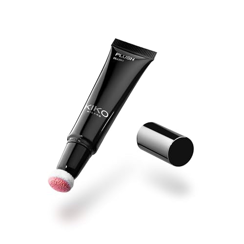 KIKO Milano Plush Blush 03, Liquid Blush With Sponge Applicator