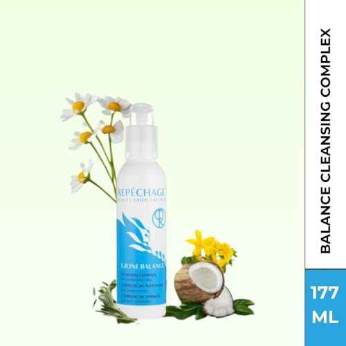 Repechage T-Zone Balance Cleansing Complex For Combination Skin - Hydrating Daily Facial Cleanser with Squalane, Helps Minimize Pores, Balancing Face Wash for Oily, Combination Skin, Soap-Free, 6 oz.