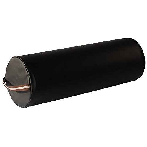 Master Massage 9" Full Round Bolster Black, 1count