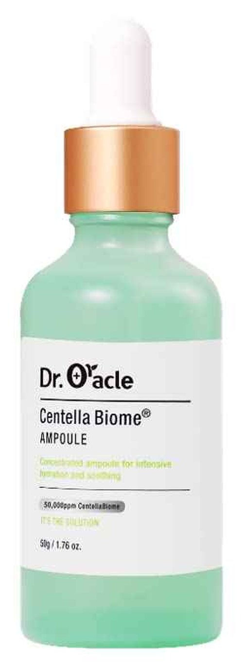 DR.ORACLE Centella Biome Ampoule for intensive hydrating and soothing with 50,000ppm Centella Biome