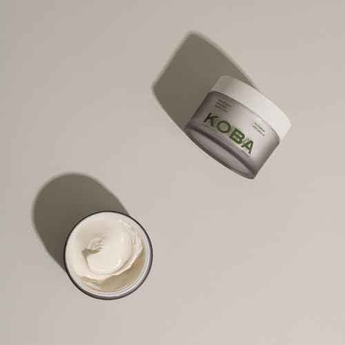 KOBA Get Whipped Body Balm - For Women & Men - Hydrating Firming Balm - Dry to Very Dry Skin - Woody, Floral, Fresh Fragrance - Natural - Vegan - Safou Oil - Olive & Shea Butter - L-Carnitine (200 ml)