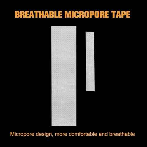 20PCS Lash Tape for Lash Extension Supplies, Micro-Porous & Breathable Lash Extension Tapes, Micropore Eyelash Tape for Sensitive Skin, Pain-Free Removal Eyelash Extension Tapes