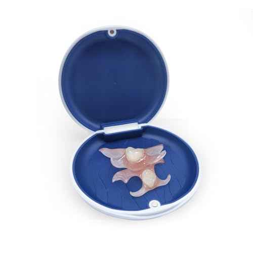 Custom Partial Dentures ? Personalized Removable Denture Set for Missing Teeth | 1?6 Tooth Replacement with Storage Case | Natural Look & Comfortable Fit (1 Tooth)