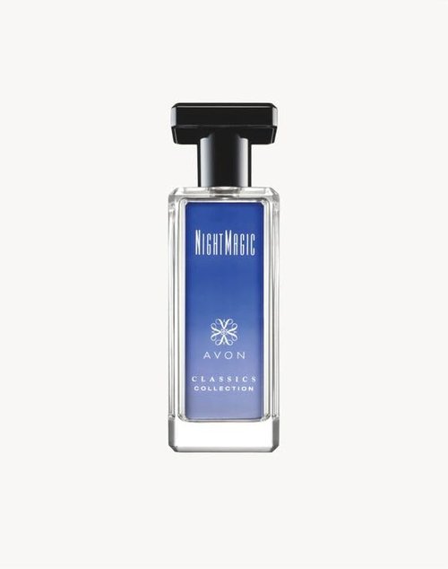 Avon Classics Night Magic Cologne, 1.7 oz – Woody Floral Scent with Neroli, Jasmine & Musk | Non Toxic Body Perfume