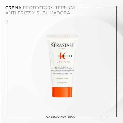 K?rastase Nutritive Discovery Set For Dry Hair - Nourishing Mini Shampoo, Conditioner and Leave In, Controls Frizz and Enhances Shine With Niacinamide