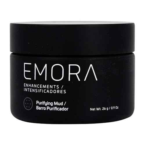 ACTIVZ Emora Purifying Mud - Skincare Mask with Kaolin Clay, Papain, and Honey to Remove Impurities, Exfoliate, and Promote Radiance - 26g