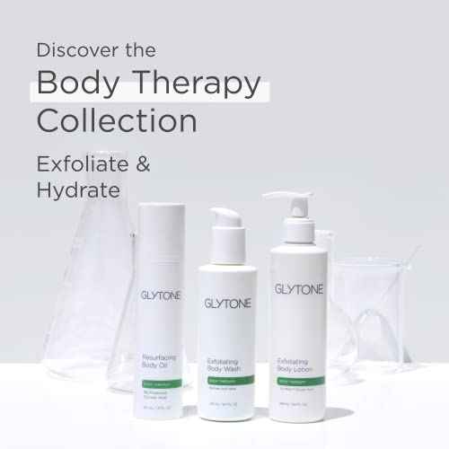 Glytone Resurfacing Body Oil? Nourishing & moisturizing anti aging Body Oil for dry Skin & Keratosis Pilaris ?5% Proactive Glycolic Acid After Shower oil for Body?Unscented, Non Toxic 4 Fl oz
