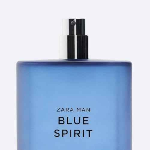Zara Man Blue Spirit Cologne for Men EDT Eau De Toilette 90 ML (3.04 FL OZ)