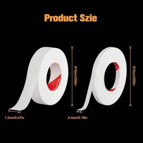 20PCS Lash Tape for Lash Extension Supplies, Micro-Porous & Breathable Lash Extension Tapes, Micropore Eyelash Tape for Sensitive Skin, Pain-Free Removal Eyelash Extension Tapes