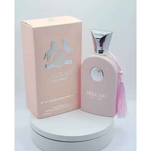 Lattafa Maison Alhambra Delilah Pour Femme Eau de Parfum Spray for Women, 3.4 Ounce / 100 ml