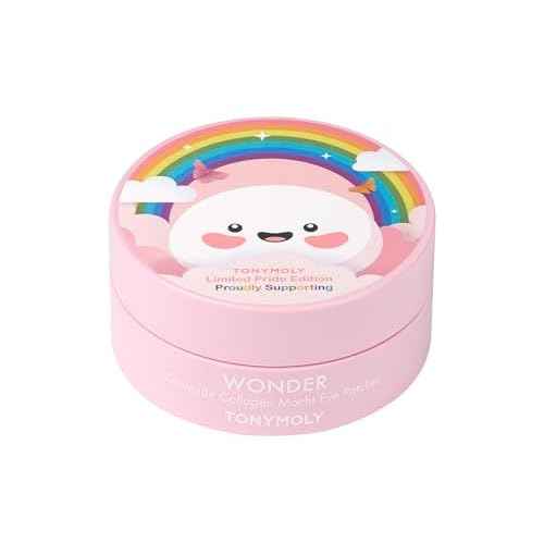 TONYMOLY Hydrogel Eye Patches, Refreshing & Hydrating Eye Patches for Tired Under Eyes, Restores Skin Barrier & Reduces Dark Circles, Plump & Smooth Under Eyes