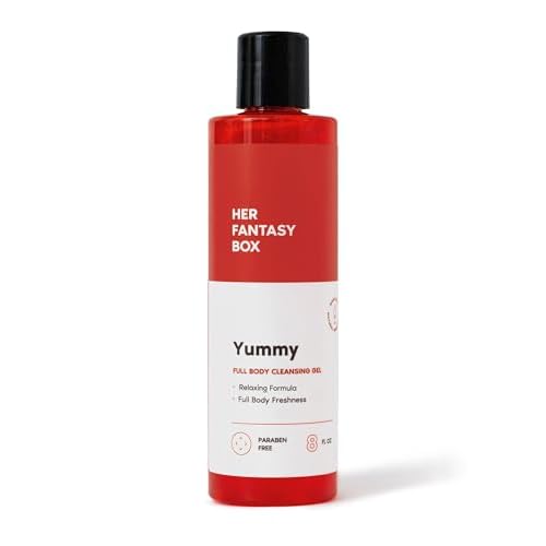 Her Fantasy Box Yummy | Body Wash - Indulgent, Luxurious Body Wash for Deep Cleansing, Moisturizing, and Nourishing Skin - Refreshing Scent for All Skin Types