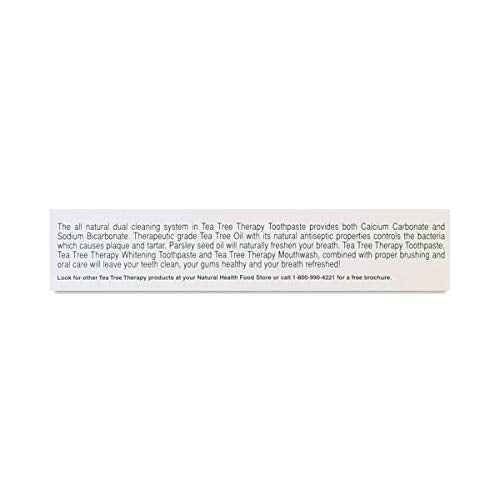 Tea Tree Therapy Tea Tree Tpste,Bak Soda, 5 oz 6 pk
