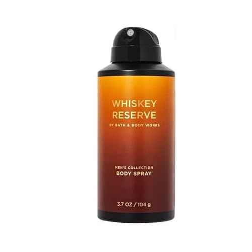 Bath & Body Works Men's Deodorizing Body Spray, 3.7 Fl Oz (Whiskey Reserve)
