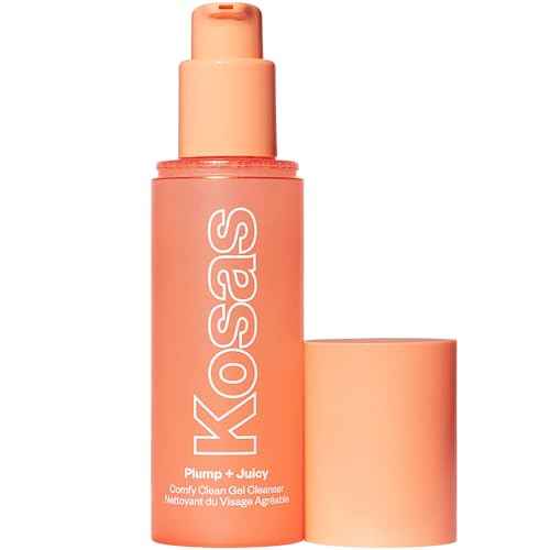 Kosas Plump + Juicy Comfy Clean Gel Cleanser ?Hydrating Face Wash for All Skin Types, Deep Clean & Moisturize, Soap & Sulfate Free, with Hyaluronic Acid, Panthenol & Beta Glucan?