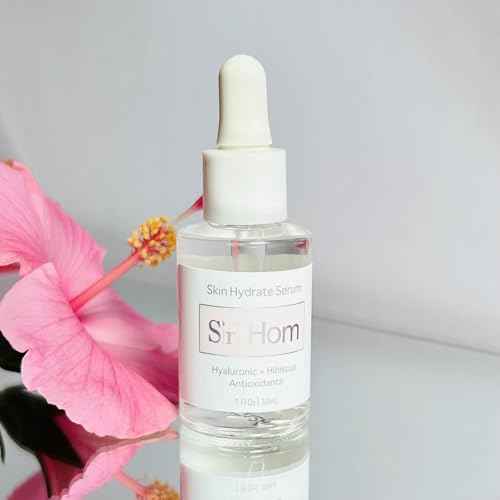 Skin Hydrate Serum, Hyaluronic and Hibiscus + Antioxidants