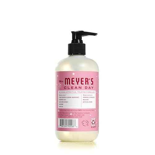 Mrs. MEYER'S CLEAN DAY Liquid Hand Soap, Peppermint, 12.5 oz (Pack of 3)