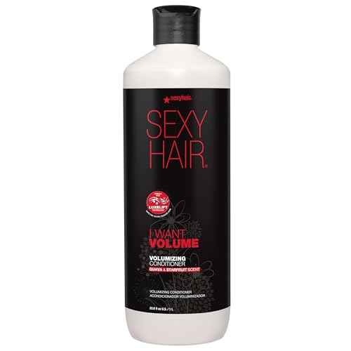 SexyHair I WANT VOLUME Shampoo/Conditioner | 10% More Volume | Lightweight Formula | All Hair Types*