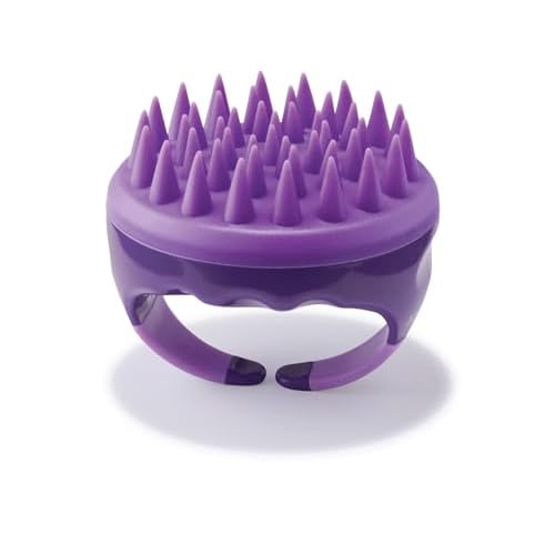 Dr. Groot Premium Scalp Cleansing Brush, Hair Scalp Massager, Scalp Scrubber with Soft Silicone Bristles, Hair Shampoo Brush for Scalp Exfoliation, Wet Dry Hair Brush for Scalp Care