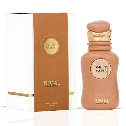 Smoky Jasper Long Lasting Arabian Perfumes for Women ? Eau de Parfum Spray 100ML (3.4 OZ) ? Embrace of Leather, Musk & Sandalwood Notes ? Ladies Perfume & Signature Gift for Women