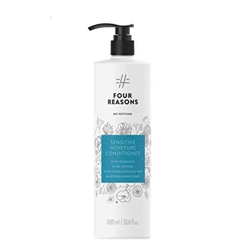 No nothing Very Sensitive Moisturizing Conditioner - For Dry & Damaged Hair ? Suitable for Sensitive Skin & Scalp - 100% Vegan, Hypoallergenic, Fragrance Free, Unscented, Paraben Free- 33.8 fl oz.